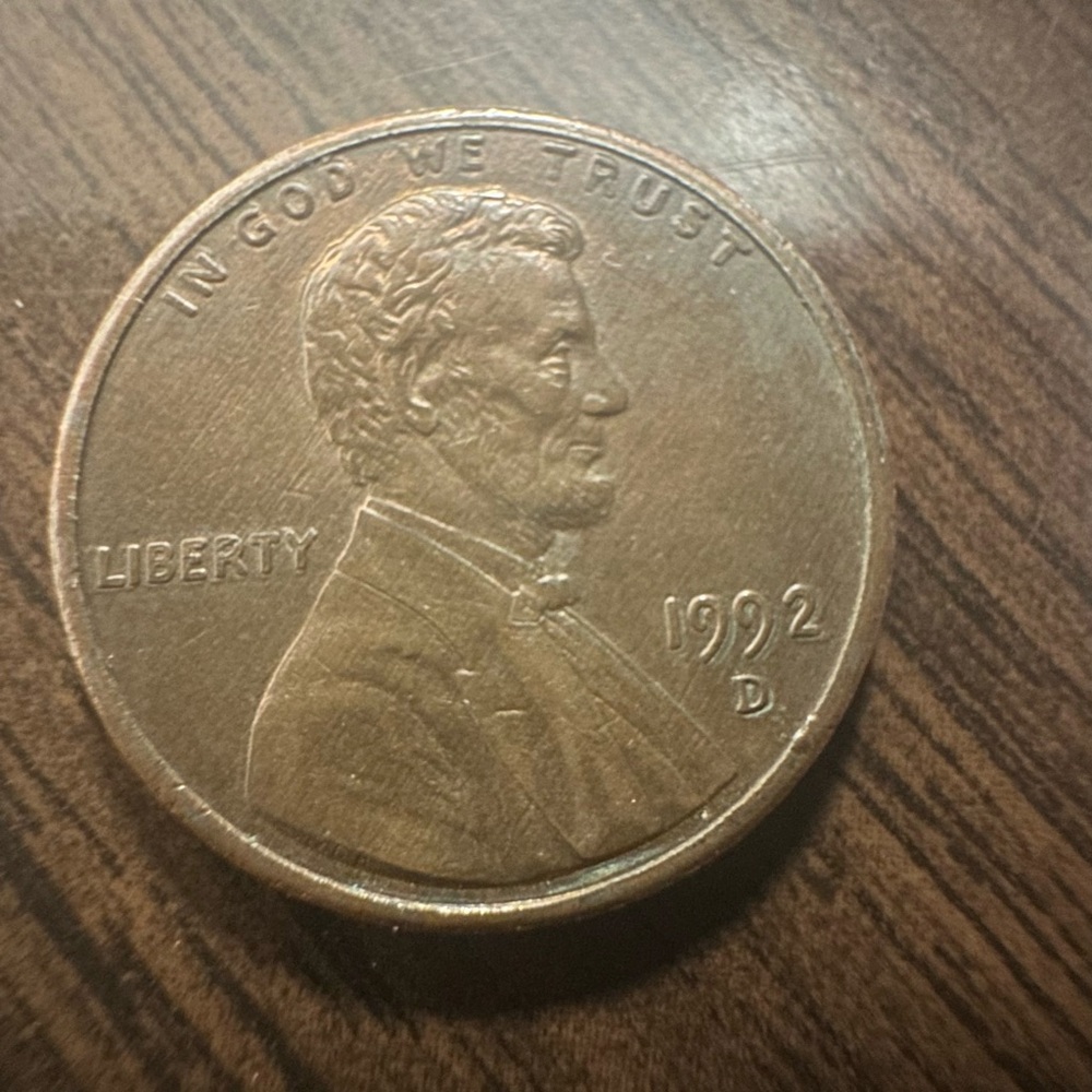 1992 D Lincoln Penny DDR & DDO Error Coin – Circulated Rare Variety
